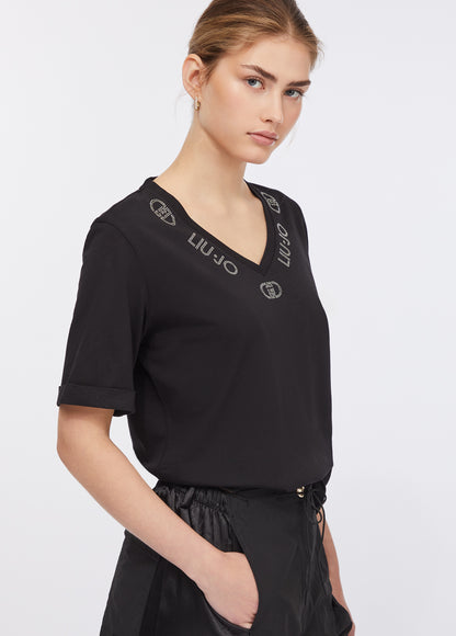 Liu Jo TF5143JS003M9888XXS T-Shirt Better