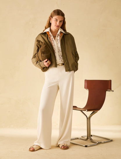 Penny Black PBPPITTURA Pantaloni ampi in tessuto sablé