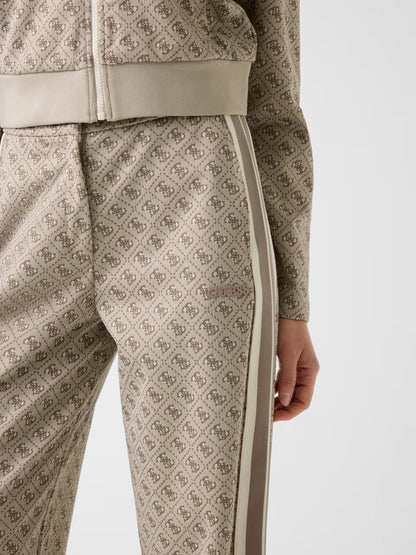 Guess V6GB04K2955 Pantaloni felpati con logo 4G