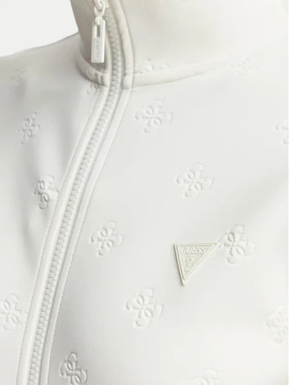 Guess Felpa V6YQ12K4297 Crema Regular Fit