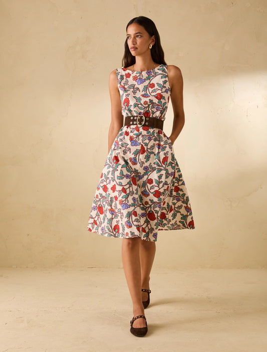 Penny Black PBBEMBLEMA Abito fit & flare in popeline