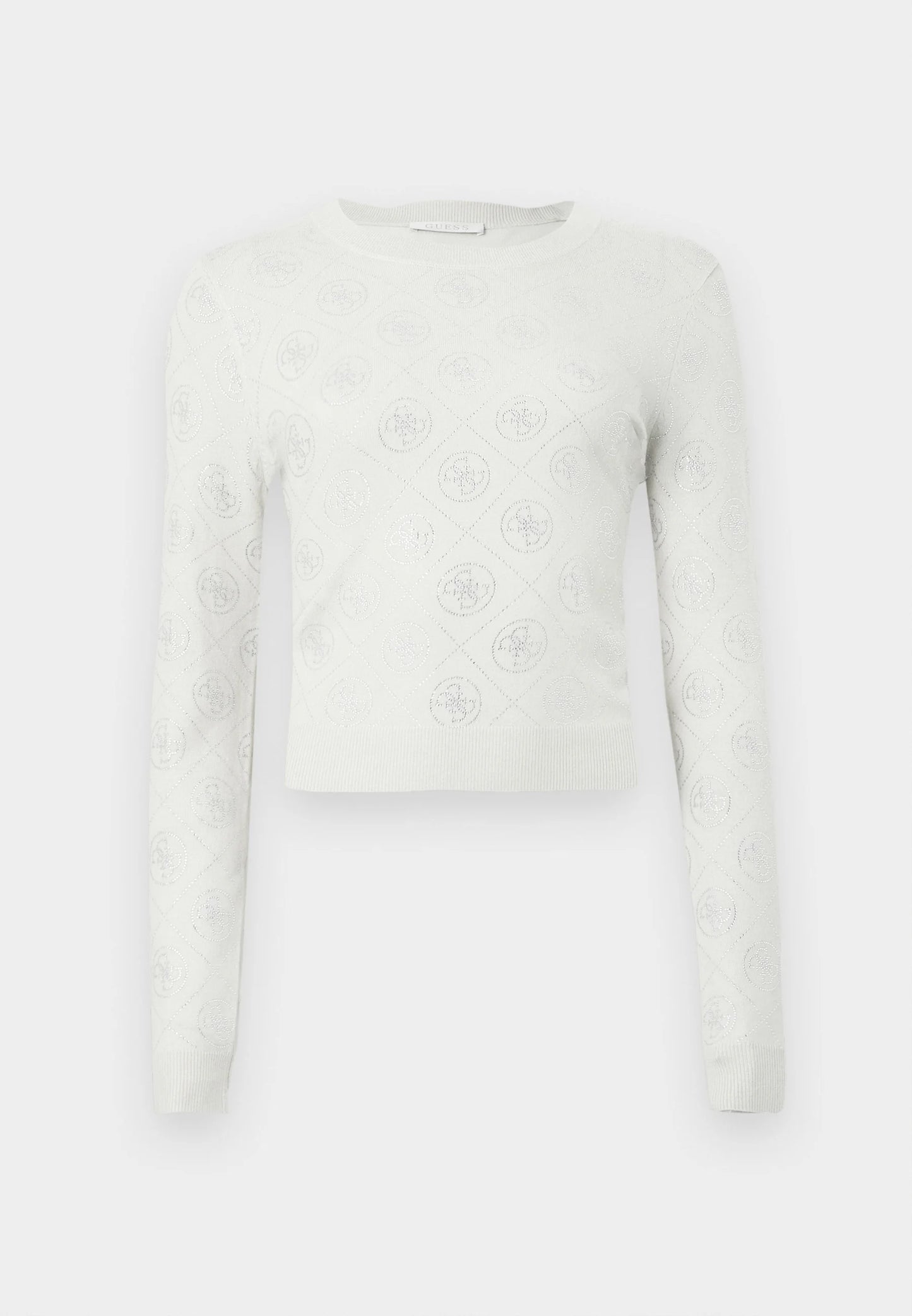 Guess RHINESTONES Maglione - wind cloud