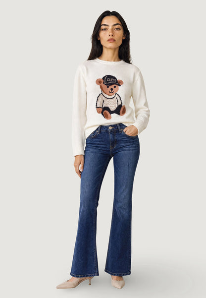 Guess LS CN ALICIA BEAR SW W6BR84 Z1927 - Maglione