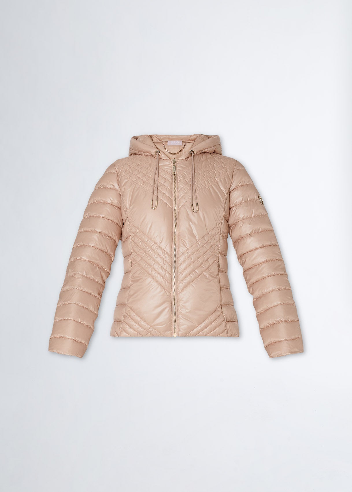 Eco-sustainable padded jacket TF3045TS031 POWDER PINK COLOR