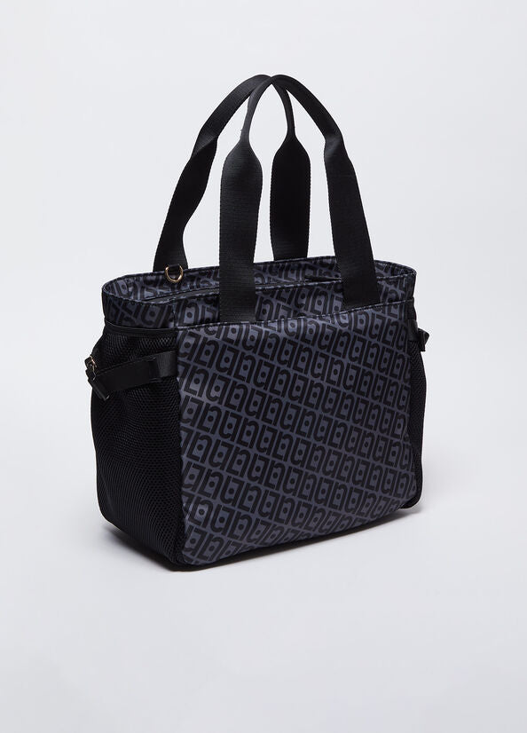Shopping bag in nylon con logo LIUJO ARTICOLO  TA4216T360922222T.U.