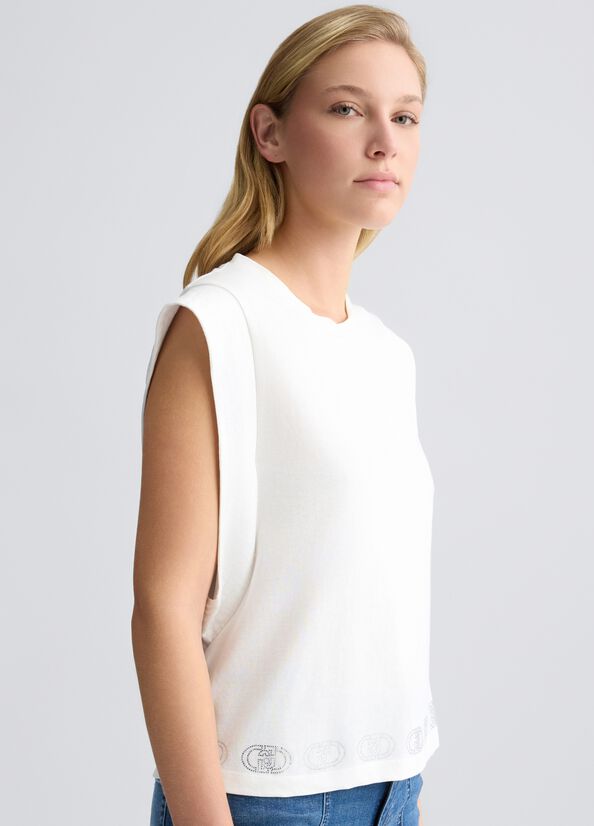 Top in cotone LIUJO articolo  TA5272J630810105