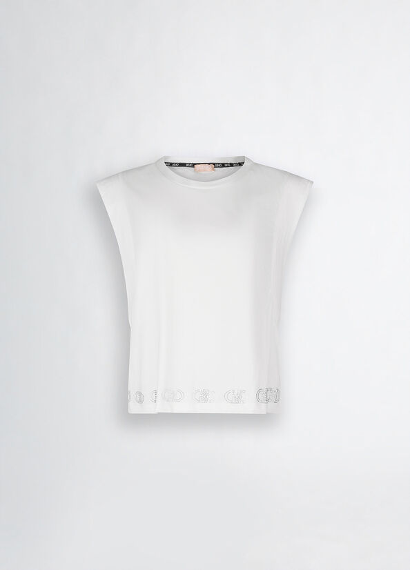 Top in cotone LIUJO articolo  TA5272J630810105