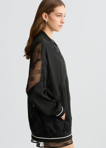 Giacca con zip e logo liujo  articolo  TA5200TS92222222