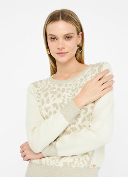 Maglia animalier LIUJO articolo  TF5172MS49IA4351