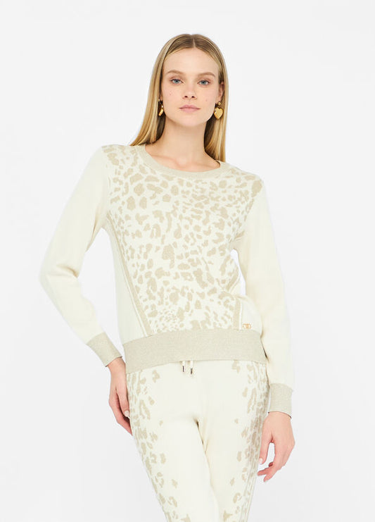 Maglia animalier LIUJO articolo  TF5172MS49IA4351