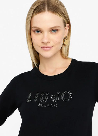 articolo  TF5248MS63L22222 Maglia Liu Jo Better con logo