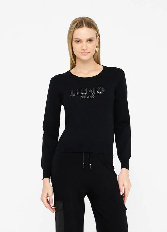 articolo  TF5248MS63L22222 Maglia Liu Jo Better con logo