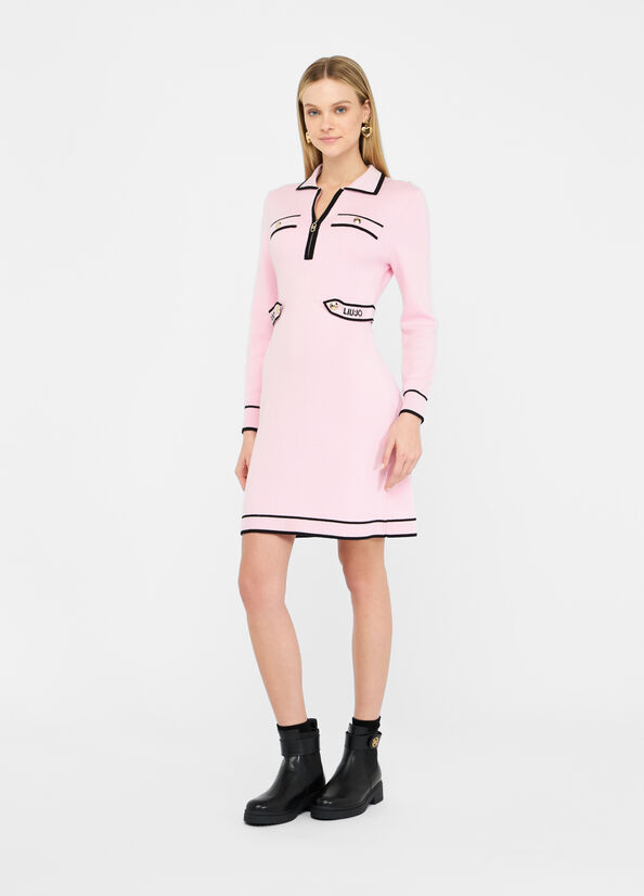 Articolo  TF5251MS59LB3649 Abito in maglia misto seta LIUJO