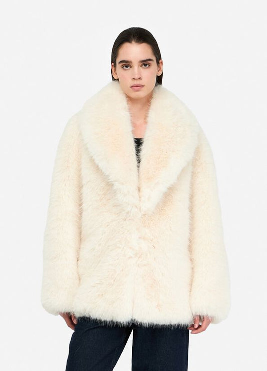Cappotto in pelliccia sintetica LIUJO articolo  CF5186E1031X0718