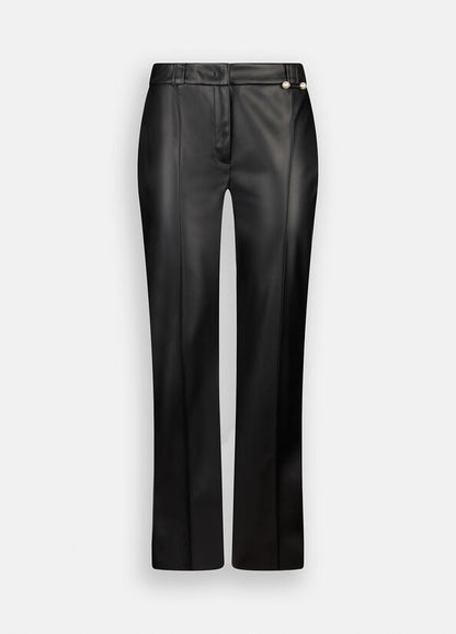 Pantaloni flare in tessuto spalmato LIUJO  articolo  CF5016E062422222