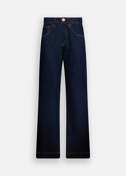 Jeans straight con perle gioiello LIUJO articolo  CF5110D502878945