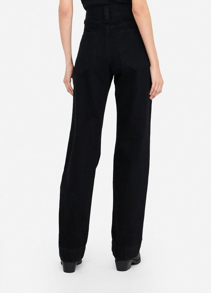Jeans straight con perle gioiello LIUJO  articolo  CF5110D502887019