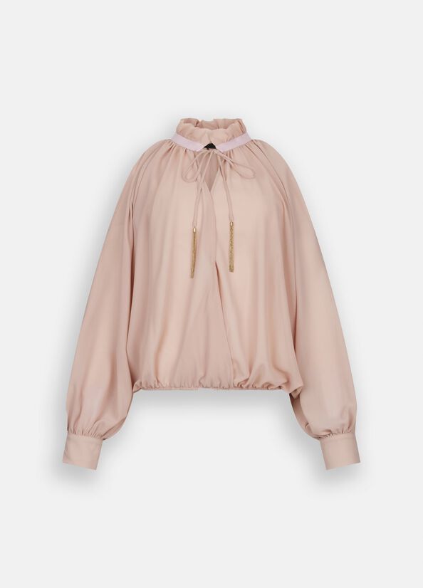 Blusa con cut-out LIUJO articolo  CF5396TS869X0702