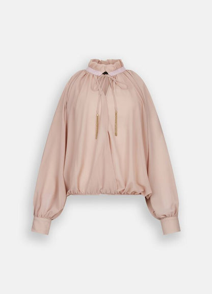 Blusa con cut-out LIUJO articolo  CF5396TS869X0702