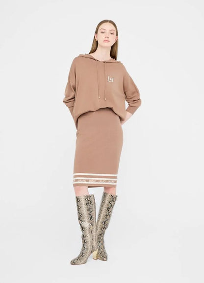 Felpa in maglia LIUJO articolo  TF5216MS63LM9936