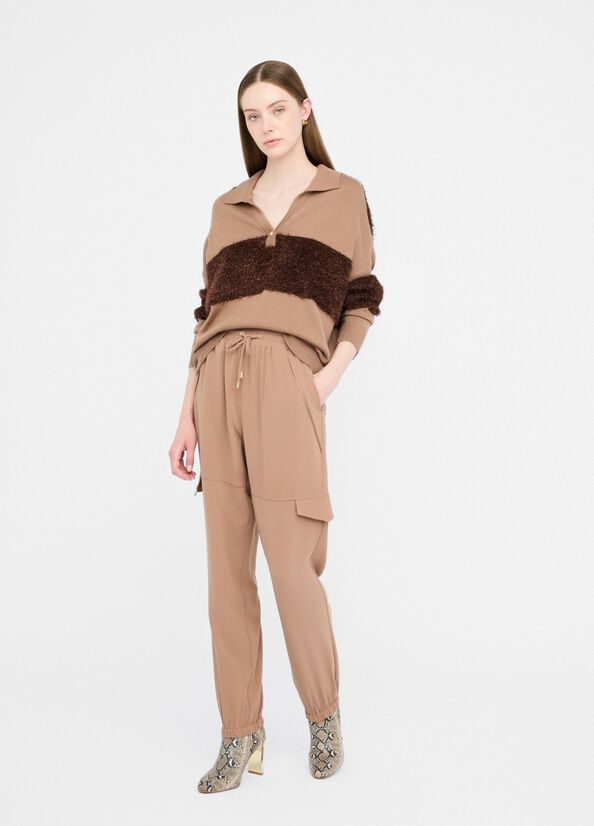 Polo in lana a righe LIUJO  articolo  TF5221MA51IC3839