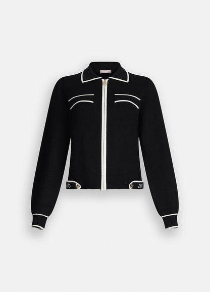 Cardigan con zip LIUJO TF5250MS59L03N66