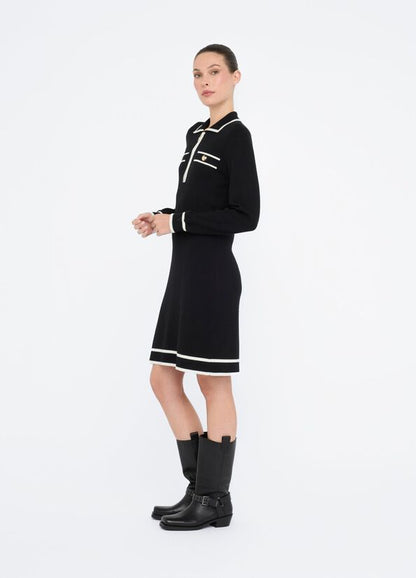 Abito in maglia misto seta LIUJO  articolo  TF5251MS59L03N66L