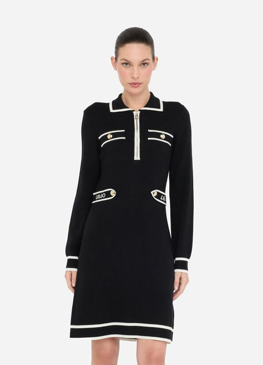 Abito in maglia misto seta LIUJO  articolo  TF5251MS59L03N66L