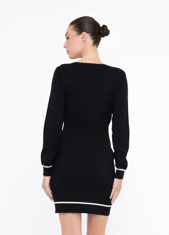 Abito corto in maglia LIUJO  articolo  TF5304MS63L03N66