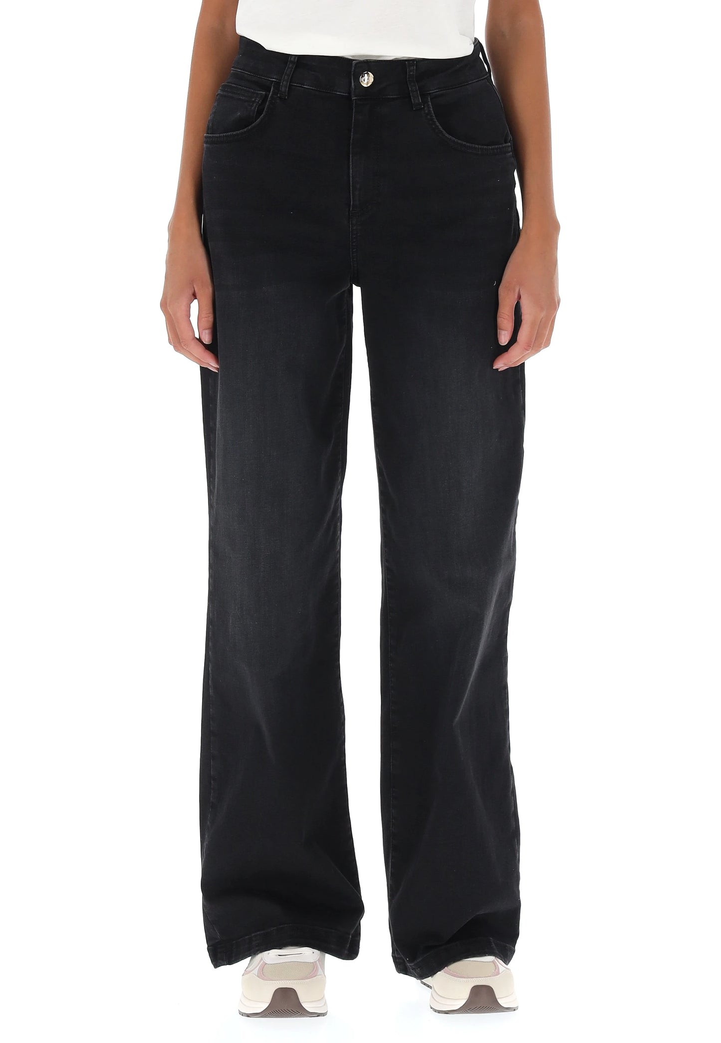 Jeans palazzo stretch Liu Jo donna TF5259 D5023