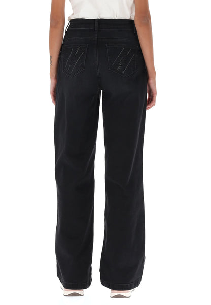 Jeans palazzo stretch Liu Jo donna TF5259 D5023