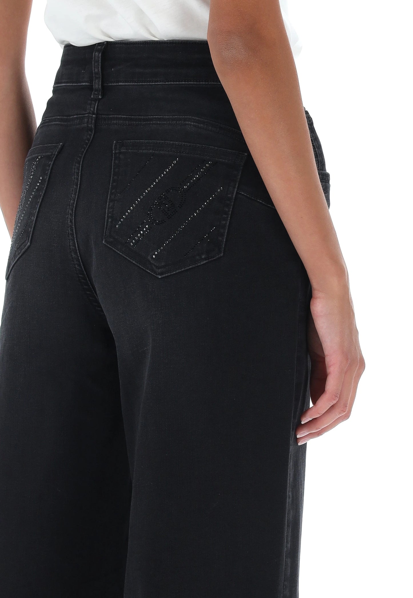 Jeans palazzo stretch Liu Jo donna TF5259 D5023