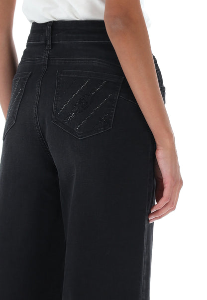 Jeans palazzo stretch Liu Jo donna TF5259 D5023