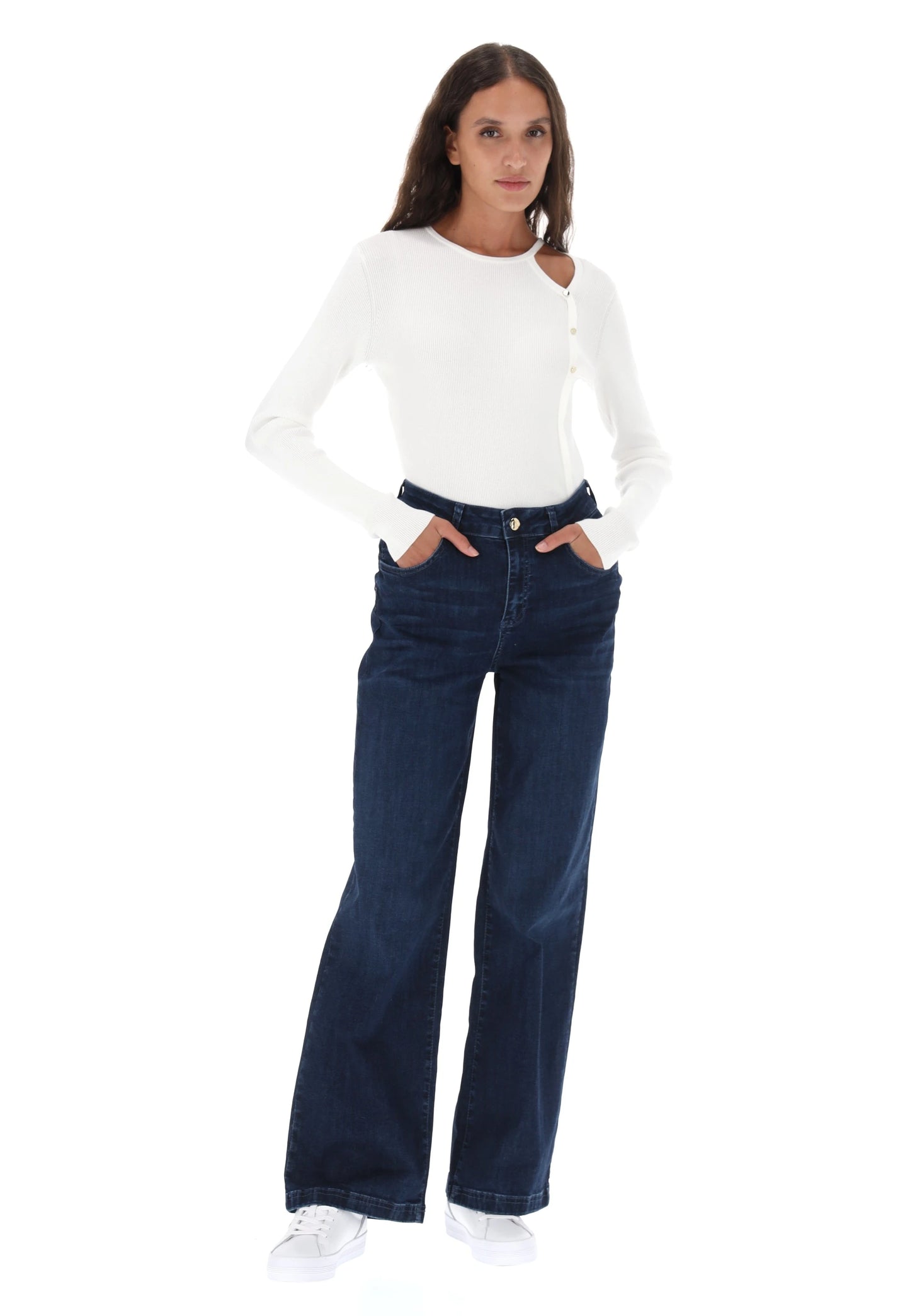 LIU JO Jeans palazzo stretch Liu Jo donna TF5259 D5023