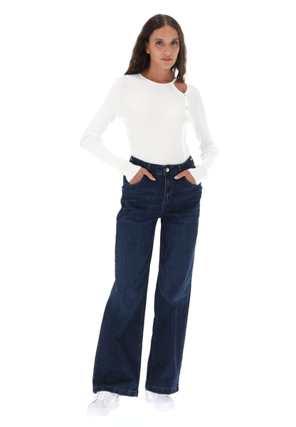 LIU JO Jeans palazzo stretch Liu Jo donna TF5259 D5023