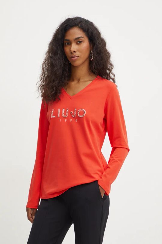 Liu Jo Maglia  a maniche lunghe donna colore rosso TF4211 JS088