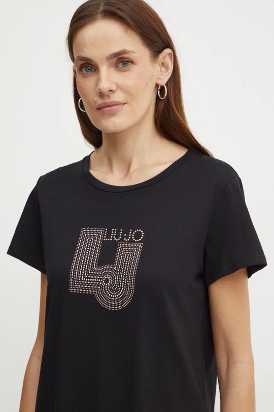 Liu Jo t-shirt in cotone donna colore nero TF4209 J6040