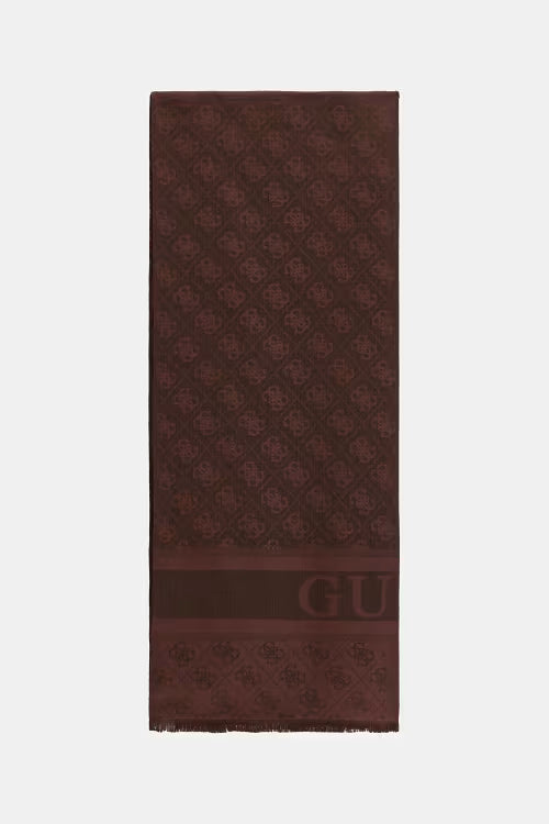 Sciarpa 4G e peonie GUESS AW5685 POL03