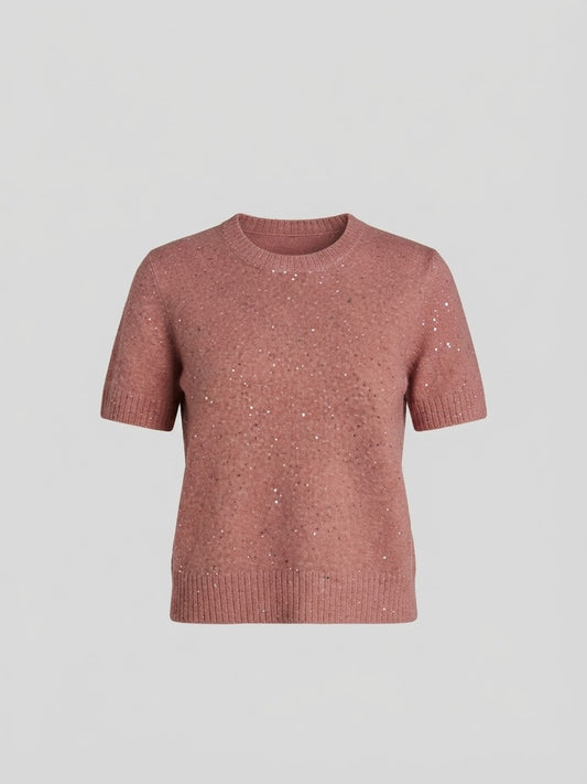 Maglia in misto lana con dettagli lurex e paillettes – Gaudi