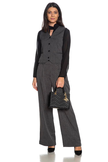 Borsa Marc Ellis Flat Krissy M Wave 25 Da Donna Nera