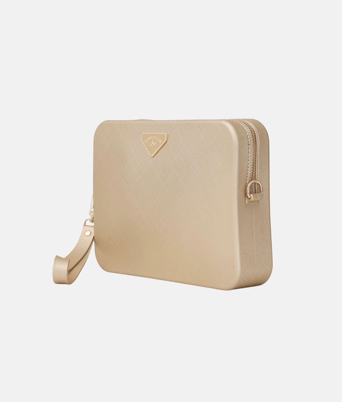 Borsa Flat Flowe 26 Milk/Light Gold