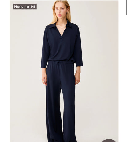 Pantaloni in jersey piqué PENNY BLACK  PBJGATTINI - 1781056602003