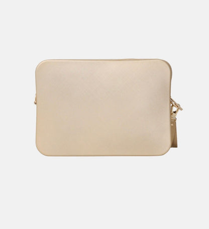 Borsa Flat Flowe 26 Milk/Light Gold