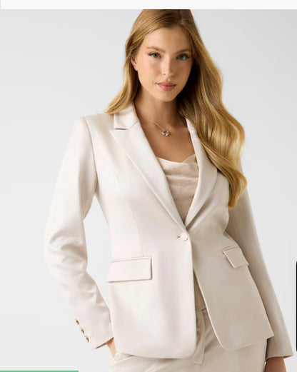 Blazer in viscosa GUESS ARTICOLO W6RN49WJ682 COLORE BEIGE