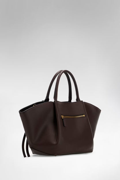 Borsa a mano in pelle sintetica Allegra