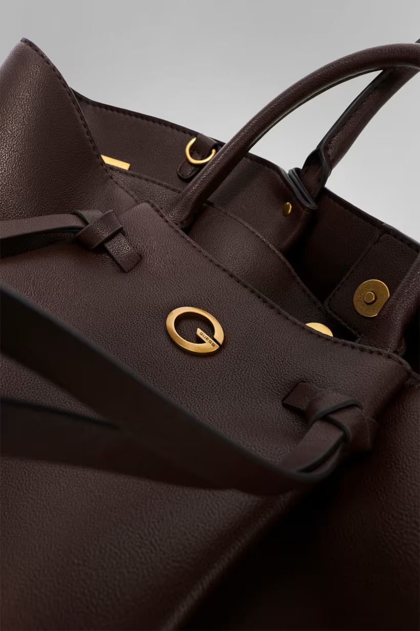 Borsa a mano in pelle sintetica Allegra