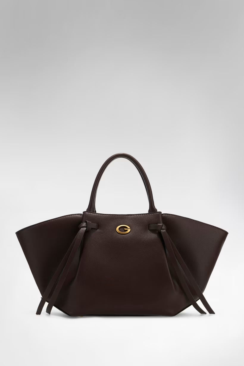 Borsa a mano in pelle sintetica Allegra