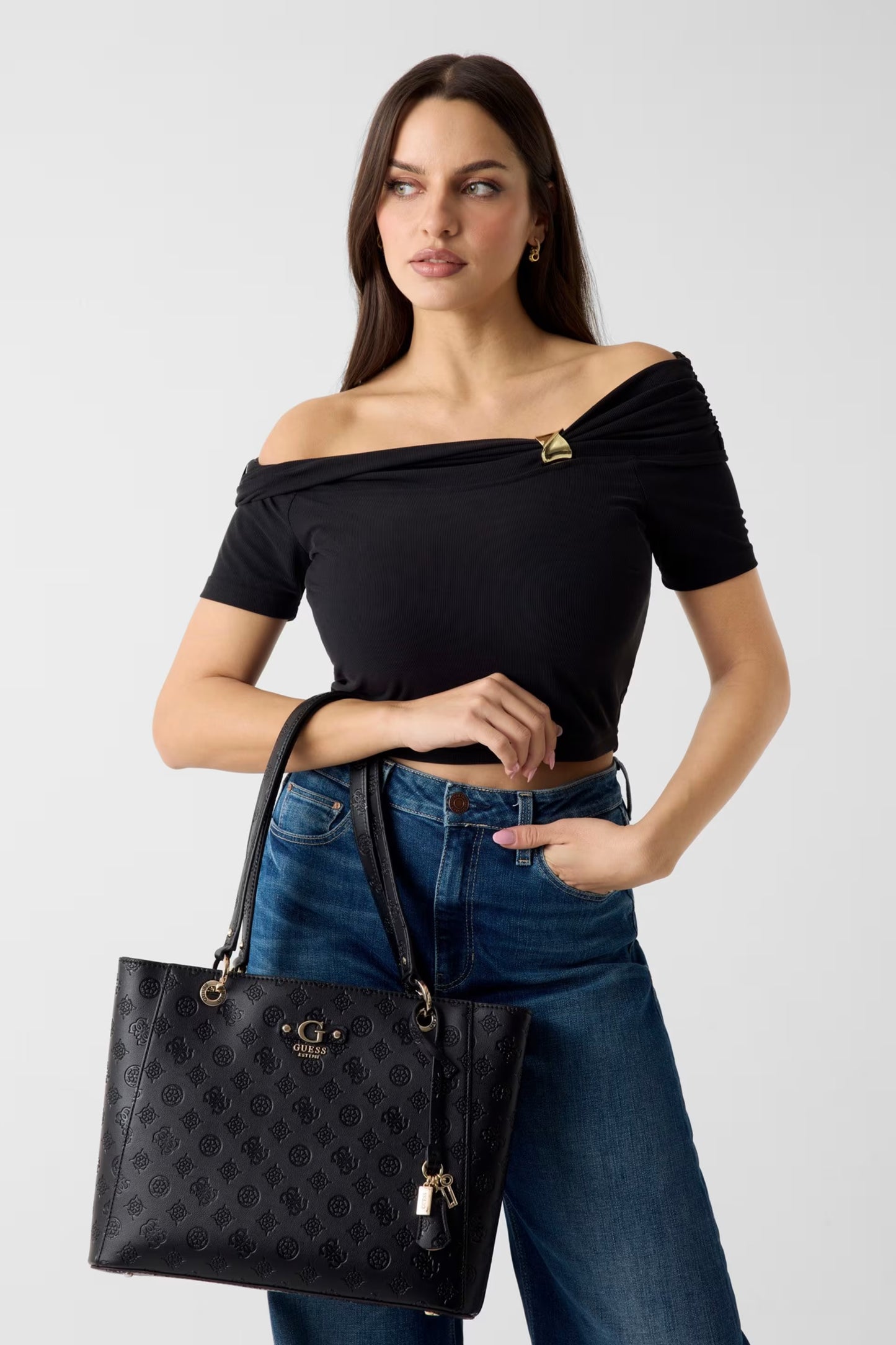 Guess HWPD7602250 Borsa Shopper Logo Dita