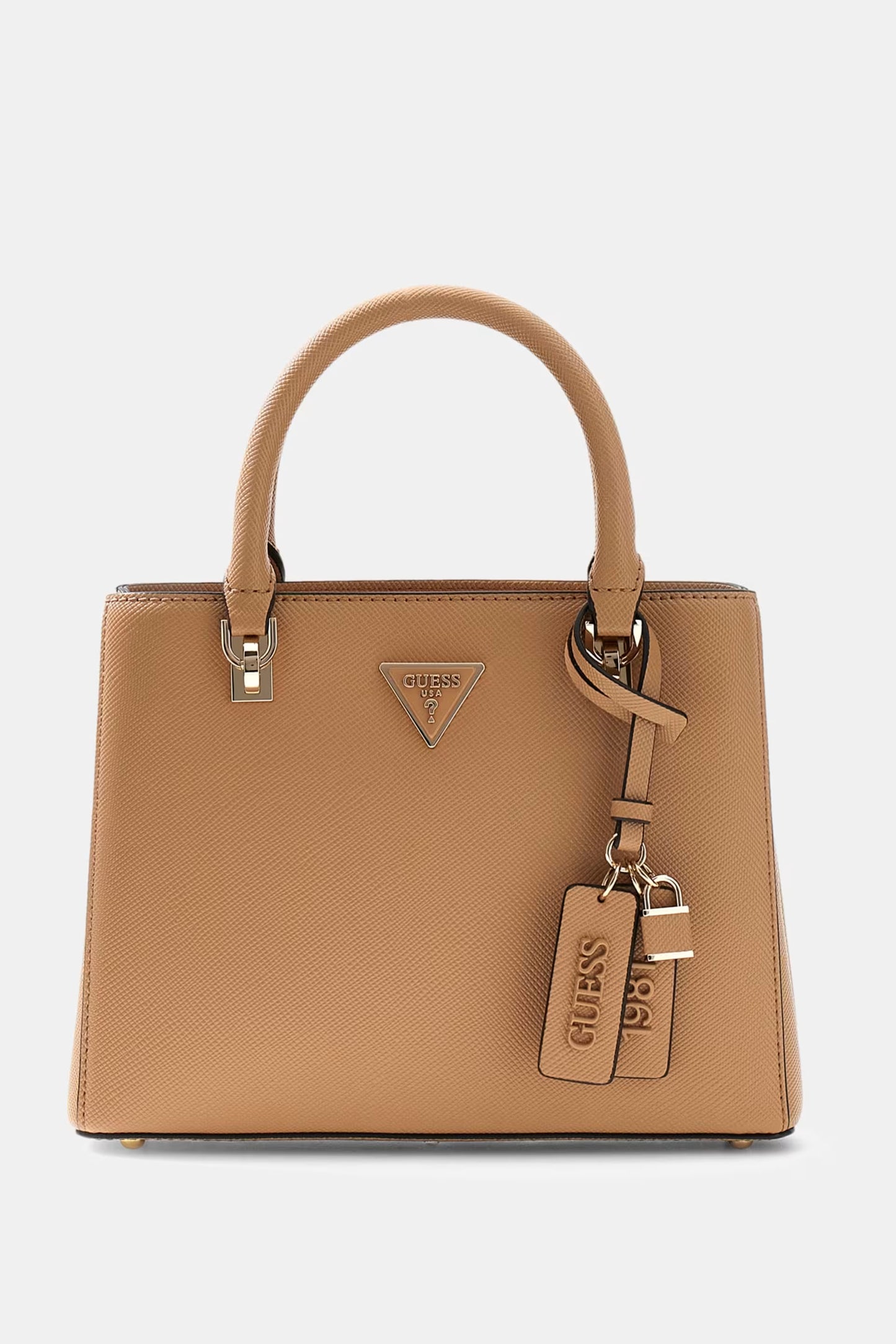 Guess HWZG9672050 Borsa a mano Noelle saffiano