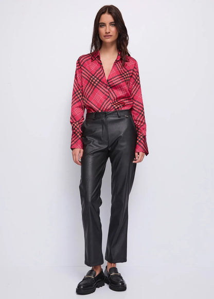 Pantalone in ecopelle - art. 521ND28001 - Denny Rose Autunno Inverno 2025/26